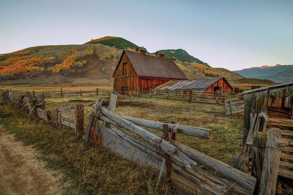 Dereliction: Autumn At The Farm by Bill Sherrell