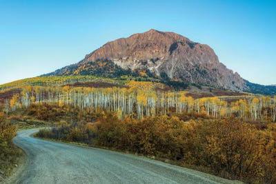 Autumn On Marcelina Mountain by Bill Sherrell framed wall art