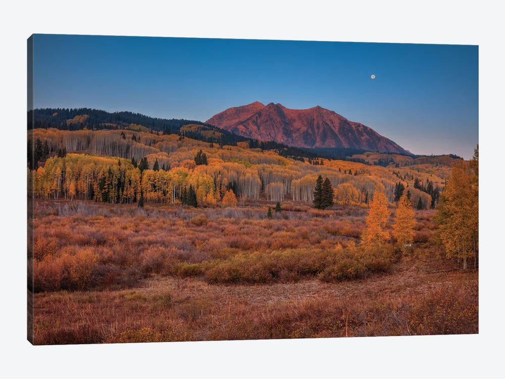 East Beckwith Mountain-Colorado by Bill Sherrell 1-piece Canvas Art Print