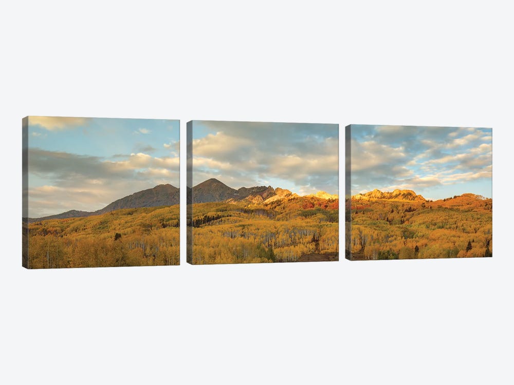 Witness To A Grand Finale by Bill Sherrell 3-piece Canvas Wall Art
