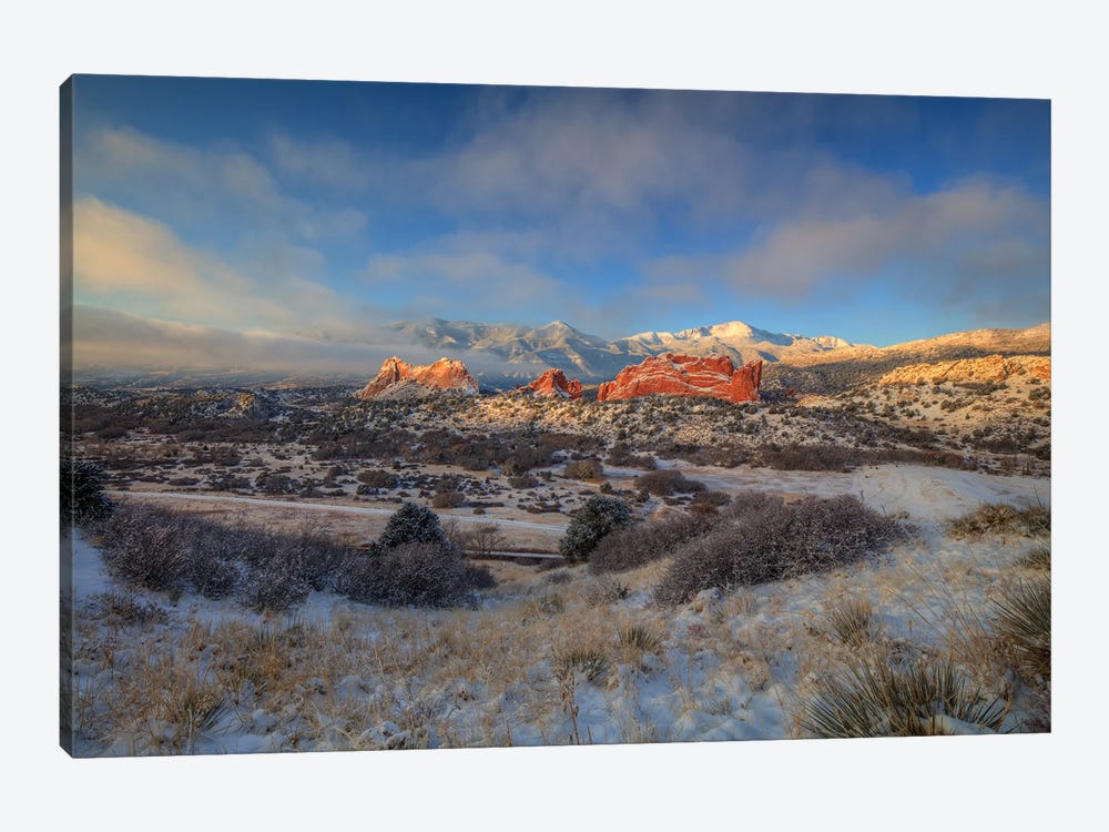 Morning Glory At Garden Of The Gods by Bill Sherrell 1-piece Canvas Art