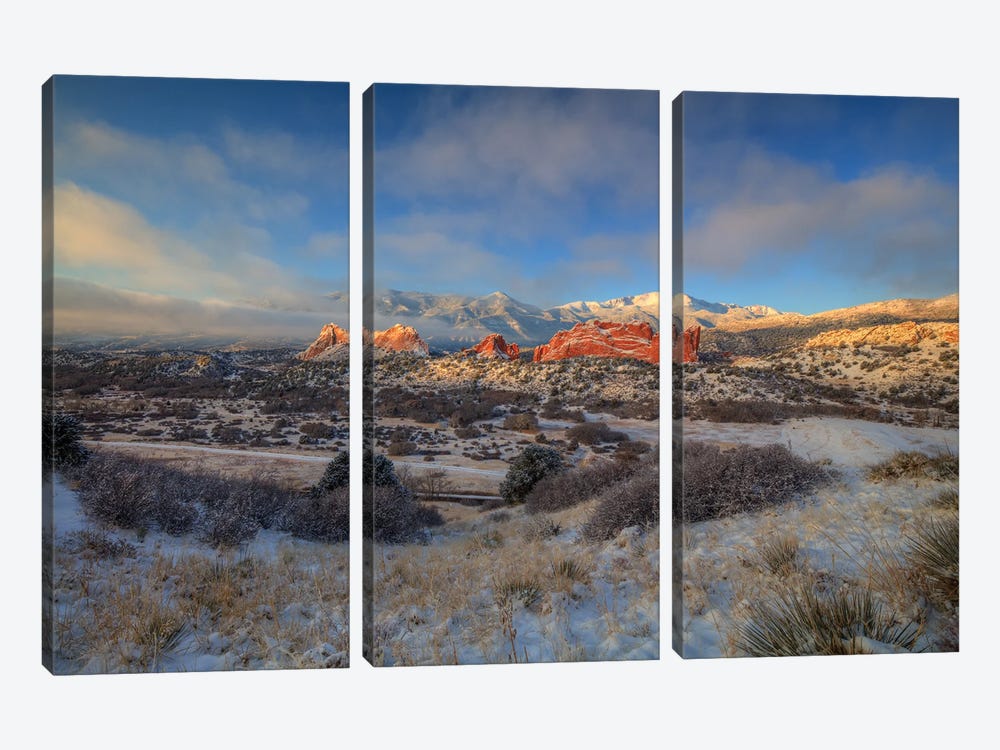 Morning Glory At Garden Of The Gods by Bill Sherrell 3-piece Canvas Art