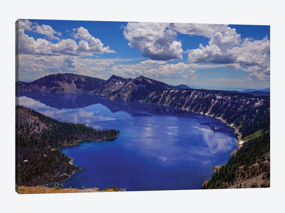 Crater Lake II by Bill Sherrell 1-piece Canvas Wall Art