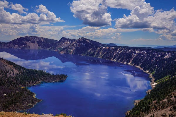 Bill Sherrell: Crater Lake II by Bill Sherrell