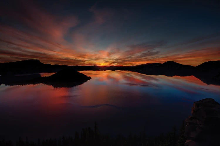 Dawn At Crater Lake I