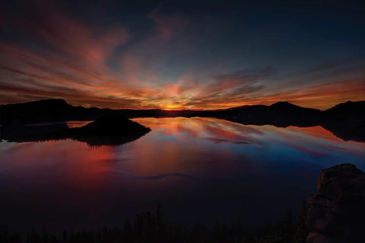 Dawn At Crater Lake I