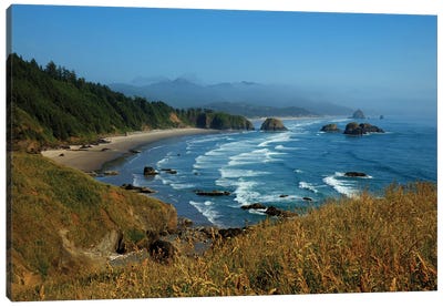 The Oregon Coast Canvas Art Print - Oregon