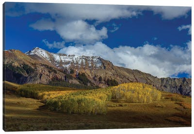 A Colorado Autumn Canvas Art Print - Bill Sherrell