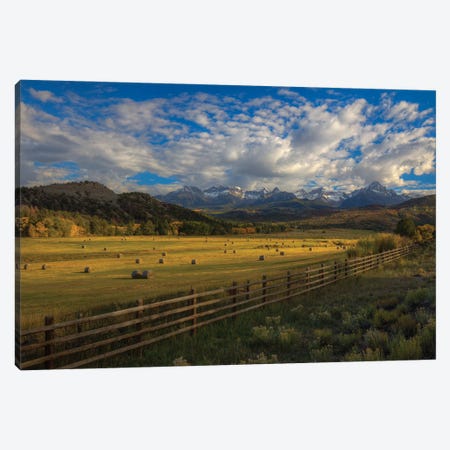 Late Afternoon On A Colorado Farm Canvas Print #SHL434} by Bill Sherrell Art Print