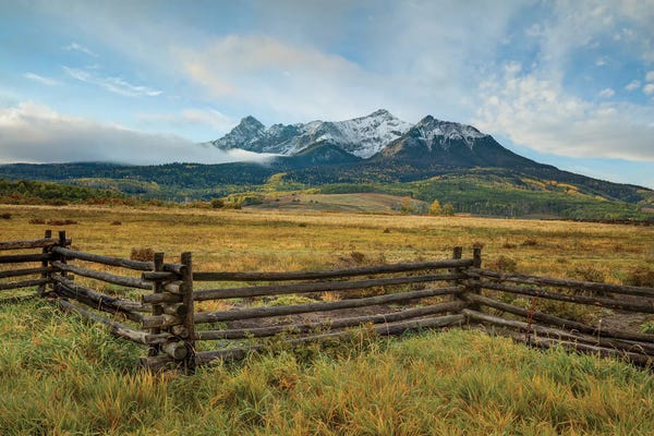Bill Sherrell: Morning Glory At Mount Sneffels by Bill Sherrell