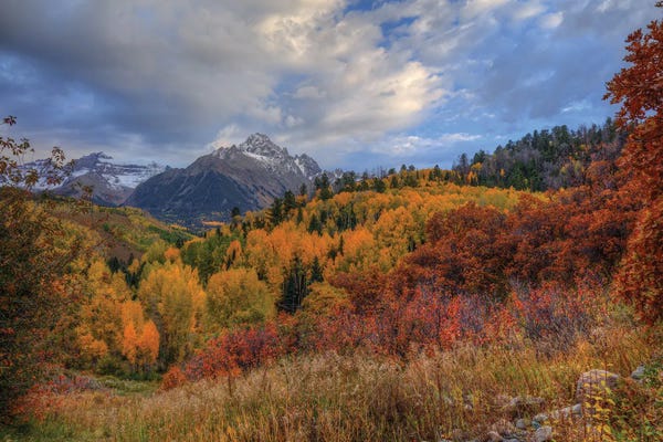 Layered Landscapes: Mount Sneffels by Bill Sherrell