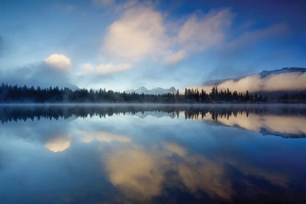 Bill Sherrell: Mountain Reflection Revealed by Bill Sherrell