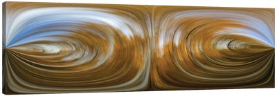 Dueling Autumn Spirals Canvas Art Print - Bill Sherrell