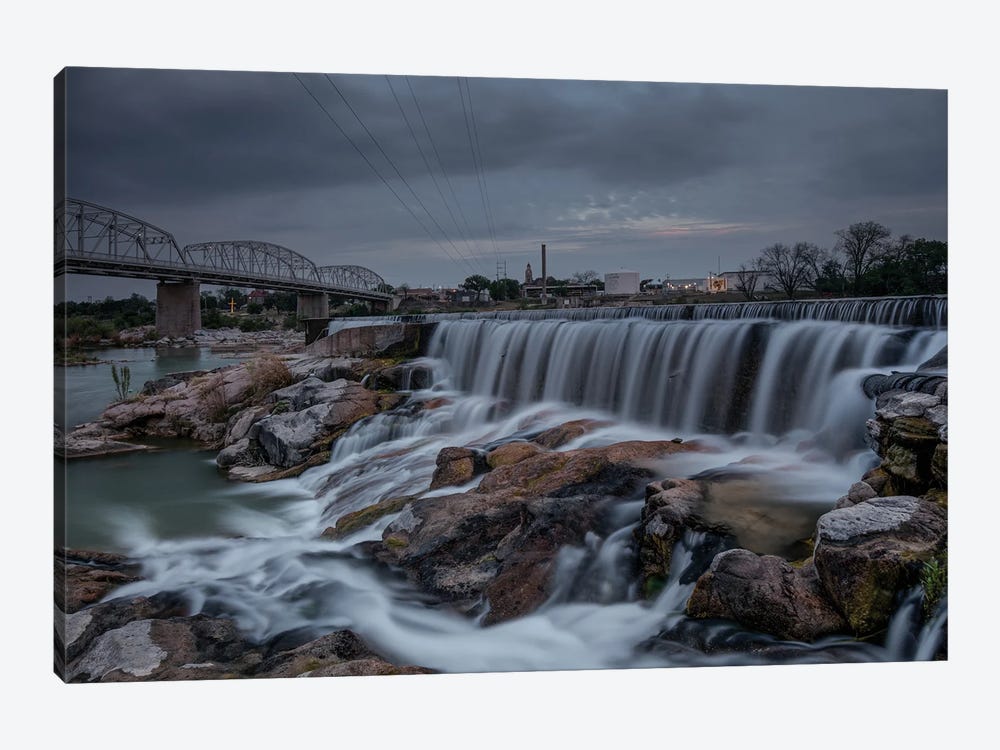 Easter At The Llano Texas Spillway by Bill Sherrell 1-piece Canvas Artwork