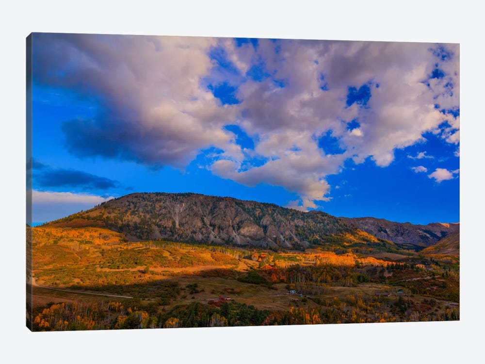 Autumn In Telluride by Bill Sherrell 1-piece Canvas Art