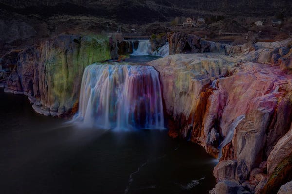 Bill Sherrell: Rainbow Falls by Bill Sherrell