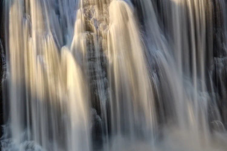 Sunlight And Waterfalls