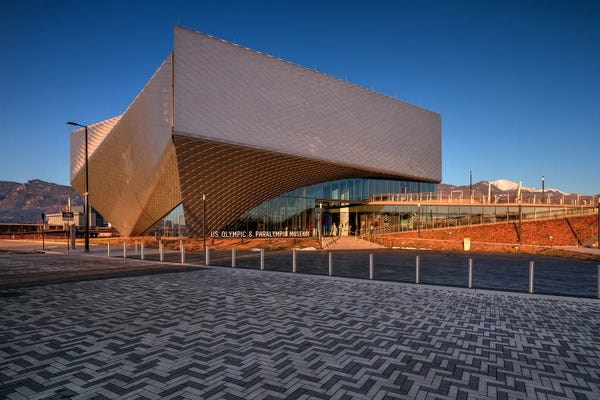 Bill Sherrell: Sunrise At The U.S. Olympic And Paralympic Museum by Bill Sherrell