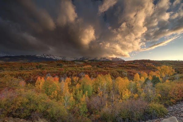 Bill Sherrell: Storm Over Dallas Divide by Bill Sherrell