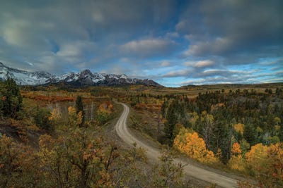 The Road To Adventure by Bill Sherrell framed wall art