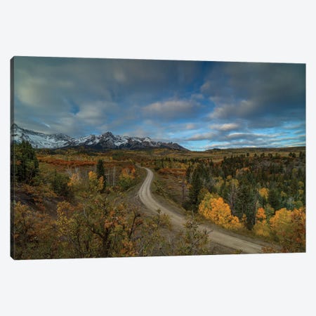 The Road To Adventure Canvas Print #SHL580} by Bill Sherrell Canvas Art