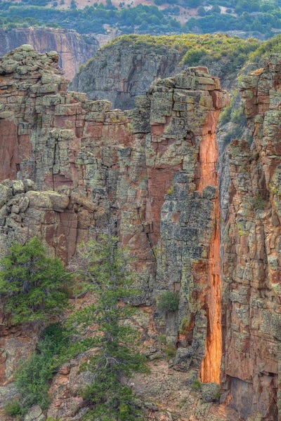 Bill Sherrell: Dragon's Tongue At Black Canyon II by Bill Sherrell