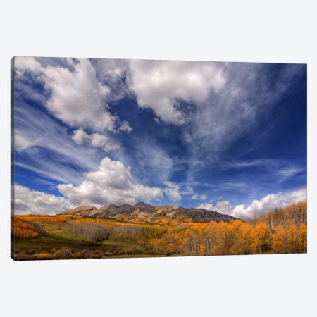 Autumn Vista Canvas Print #SHL60} by Bill Sherrell Canvas Artwork