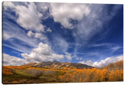 Autumn Vista Canvas Art Print - Bill Sherrell