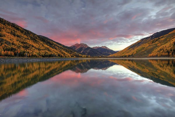 Volcanoes: Volcano Autumn At Red Mountain Pass by Bill Sherrell