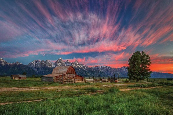 Rocky Mountains: Beneath Teton Glory by Bill Sherrell