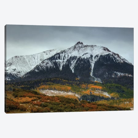 Colorado Seasons Canvas Print #SHL85} by Bill Sherrell Art Print