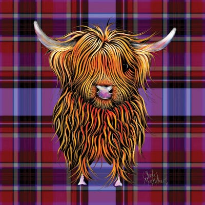 Humphrey Tartan by Shirley Macarthur framed wall art