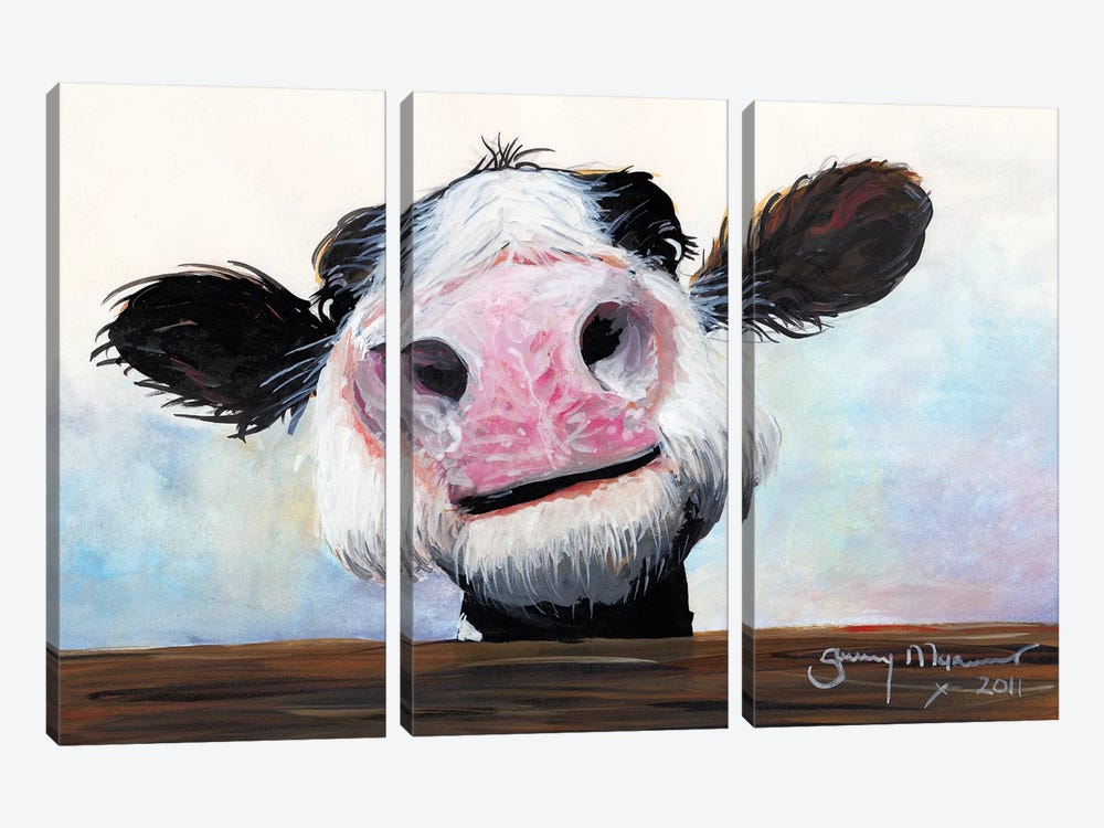 Hey! How's It Goin'! by Shirley Macarthur 3-piece Canvas Wall Art