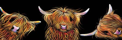 The Scotties by Shirley Macarthur multi panel art