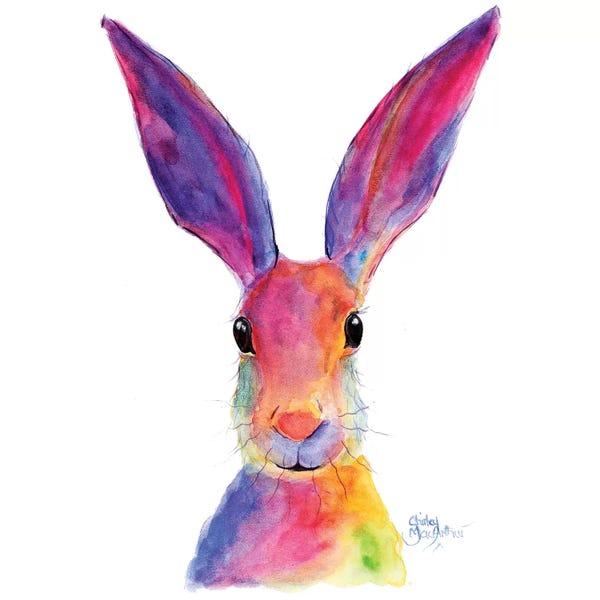 Rabbits: Jelly Bean Square by Shirley Macarthur