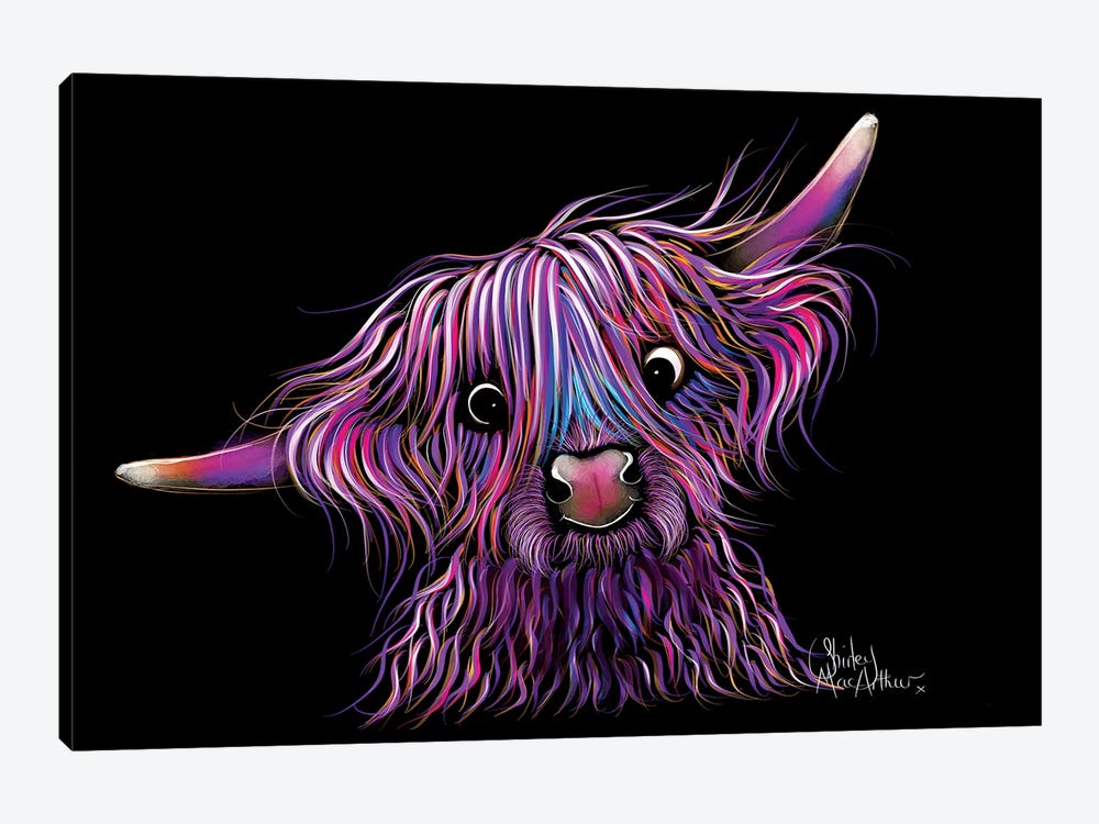 Purple cow Art Print for Sale by JaimyE
