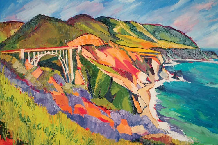 Highway 1 by Maxine Shore wall art