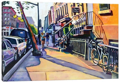 Lower East Side Canvas Art Print - Maxine Shore