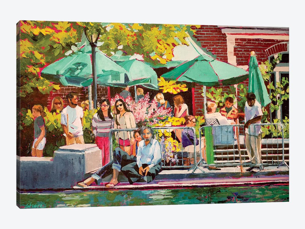 Summer In Central Park by Maxine Shore 1-piece Art Print