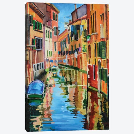 Fair Venice Canvas Print #SHO27} by Maxine Shore Canvas Artwork
