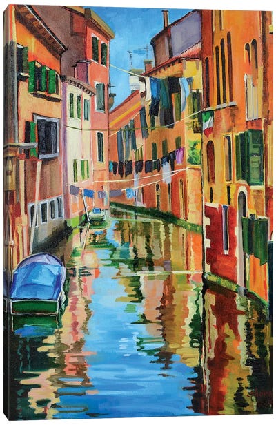 Fair Venice Canvas Art Print - Maxine Shore
