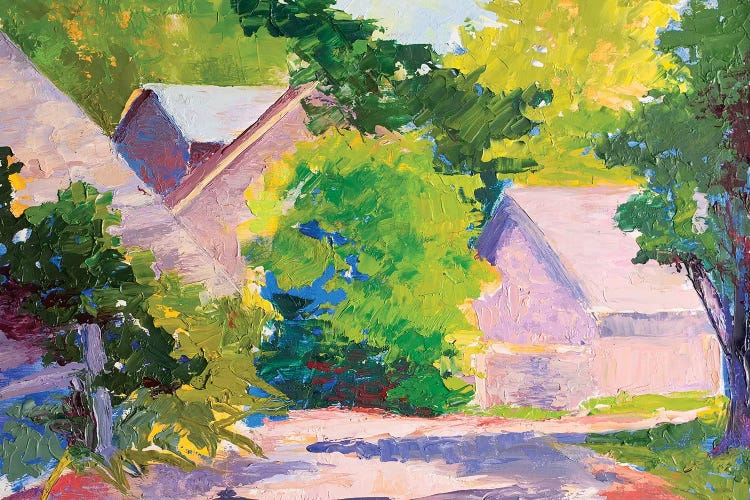 Bend In The Road by Maxine Shore wall art