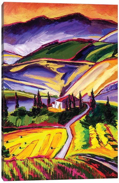 Tuscanny Canvas Art Print - Maxine Shore