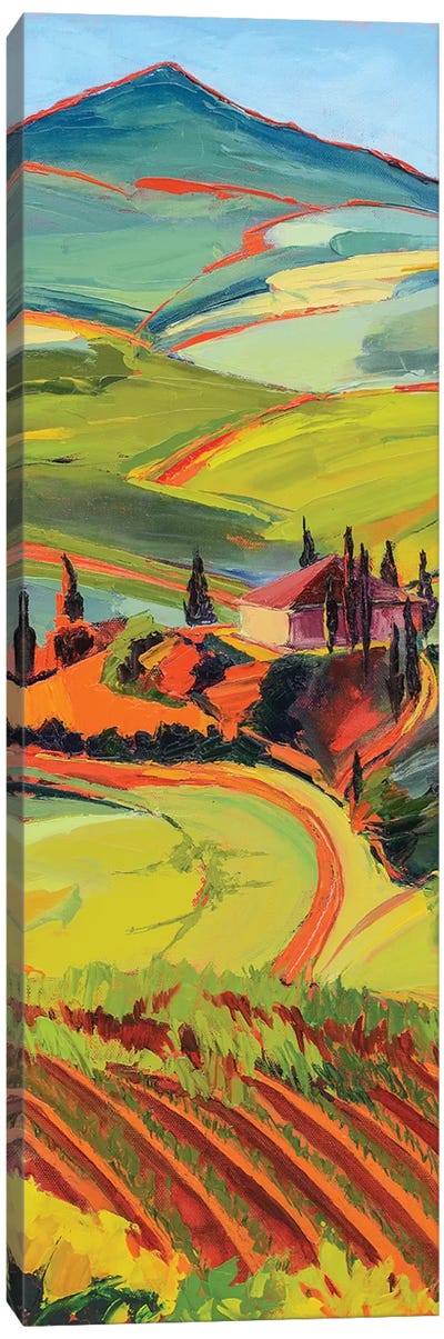 Tuscan Countryside Canvas Art Print - Artists Like Matisse