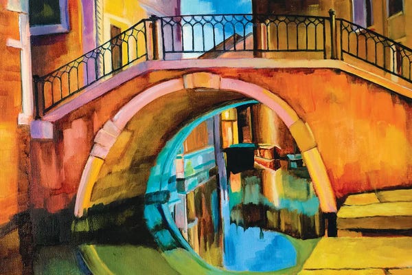 Veneto: Venetian Bridge by Maxine Shore