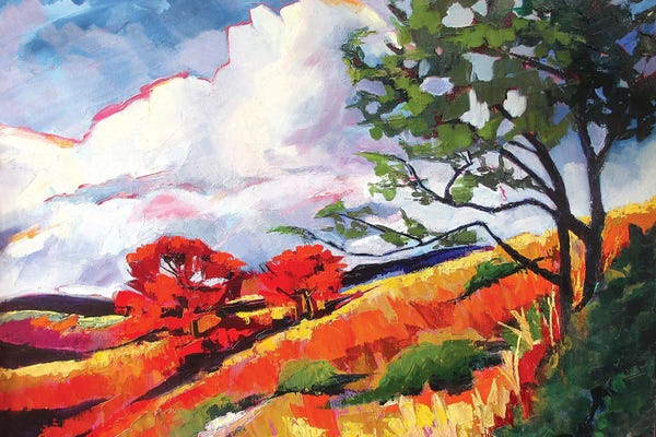 Maxine Shore: Sonoma Landscape by Maxine Shore