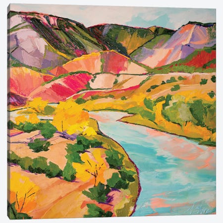 Chama River Canvas Print #SHO6} by Maxine Shore Canvas Art