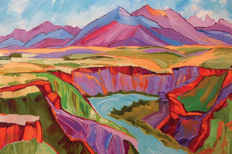 Southwest Color by Maxine Shore wall art