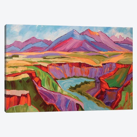 Southwest Color Canvas Print #SHO71} by Maxine Shore Canvas Art