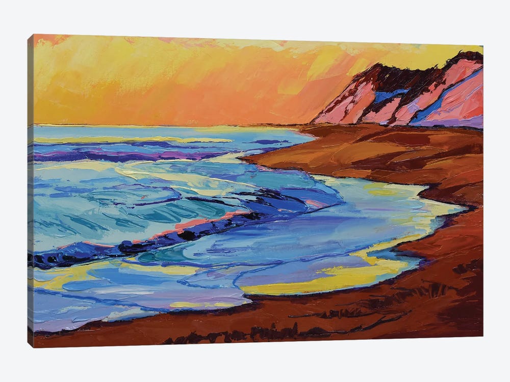 Truro Beach by Maxine Shore 1-piece Canvas Print